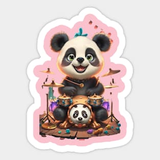 Cute Panda Sticker